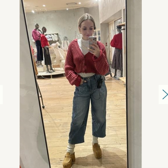 The Kenna Mid-Rise Heritage Barrel Jeans by Pilcro: Icon Edition HEART JEANS - Picture 12 of 16